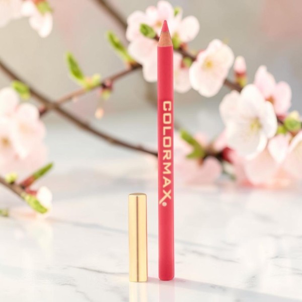 Colormax Satin Glide Long Lasting Lip Liner Pencil - 10 Red Berries (Germany)