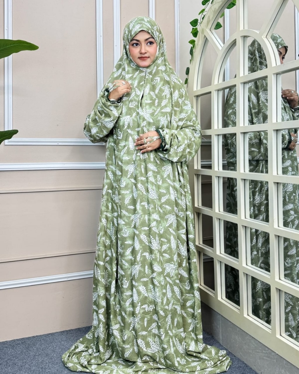 Women's Salah Long Khimar, Soft Cotton, 75 Inch, 6 Colours