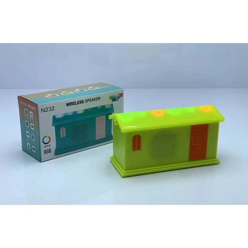 N232 LUCES LED RGB ওয়্যারলেস স্পিকার
