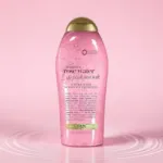 OGX Sensitive Rose Water & Pink Sea Salt স্ক্রাব অ্যান্ড ওয়াশ 577ml