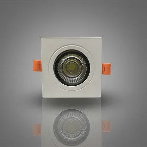 Conceal LED স্পট লাইট 7 ওয়াট হোয়াইট 6500K, চারকোনা সাদা বডি