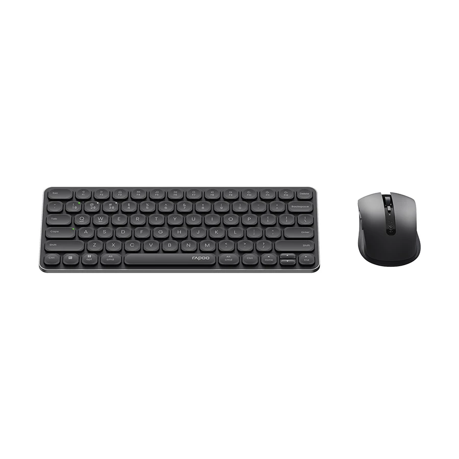 Rapoo 9050S (Dual Mode) Dark Grey Ultra-slim Keyboard & Mouse Combo