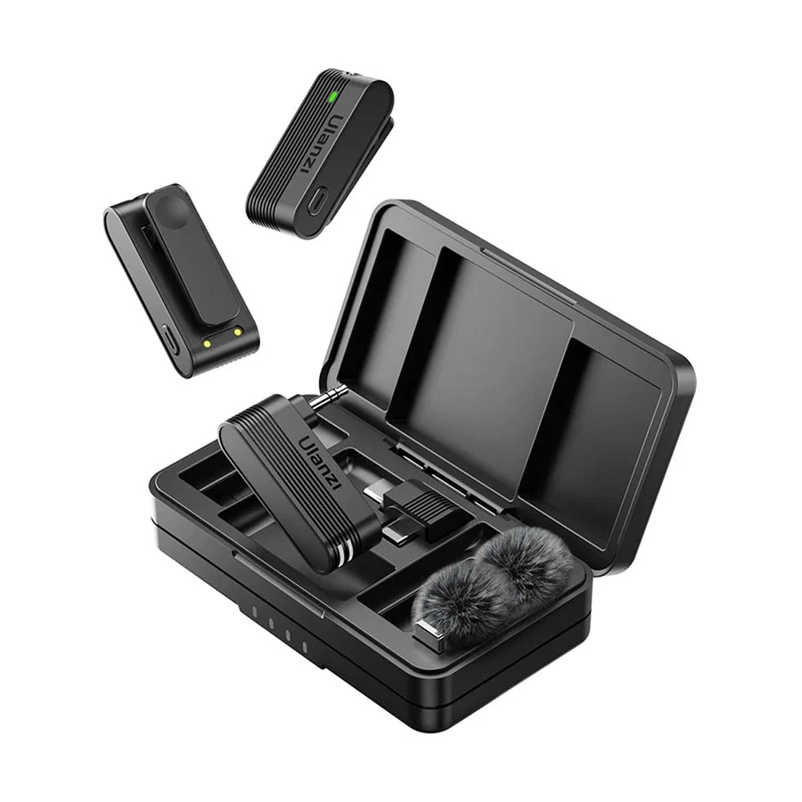 Ulanzi A100 Wireless Omni-Directional Lavalier Microphone (1xRX, 2xTX)