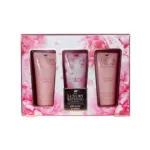 The Luxury Bathing Company পিংক পিওনি ও ভেটিভার 3 পিস গিফট সেট