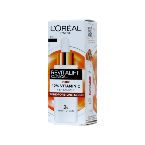 L'Oreal Revitalift Clinical 12% পিওর ভিটামিন C সিরাম 30ml