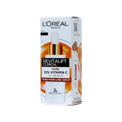 L'Oreal Revitalift Clinical 12% পিওর ভিটামিন C সিরাম 30ml