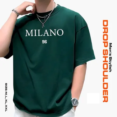 ছেলেদের Milano ড্রপ শোল্ডার টি-শার্ট – সবুজ