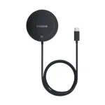 Baseus Simple Mini4 15W Qi2 ওয়্যারলেস চার্জার (কালো)