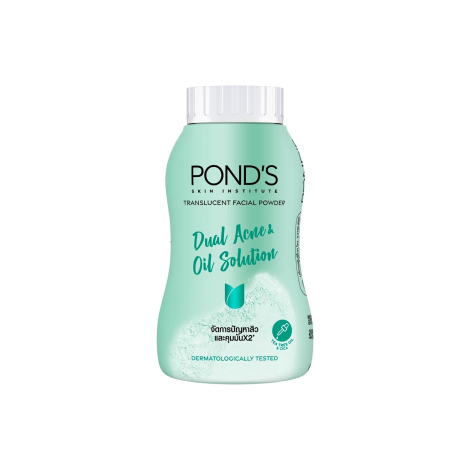 Pond's Dual Acne & Oil Solution Ultra Matte Facial Powder 50g (Thailand)