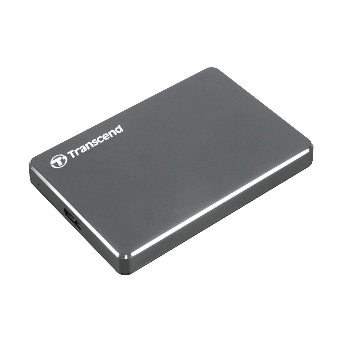 Transcend StoreJet 25C3N 2TB USB 3.1 Ultra Slim Iron Gray External HDD