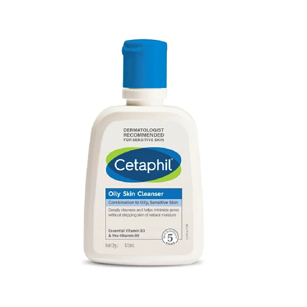 Cetaphil অয়েলি স্কিন ক্লিনজার (Daily ফেস ওয়াশ ফর অয়েলি Acne প্রোন স্কিন) (125ml)