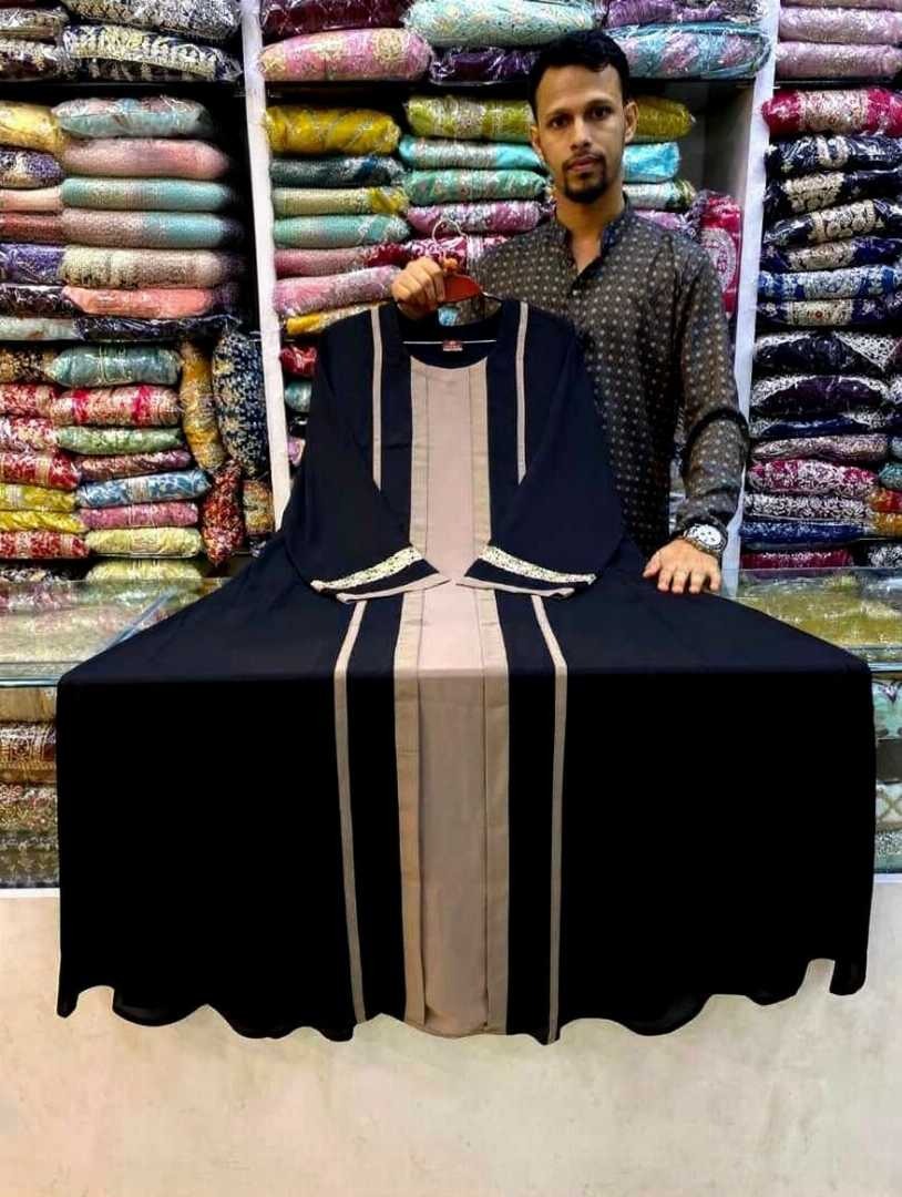 Koti Style Borka with Attached Inner Koti, Borka Only