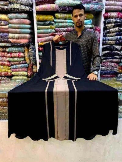 ইনার কোটি লাগানো কোটি স্টাইল বোরকা, শুধু বোরকা