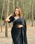 জর্জেট স্টোন শাড়ি