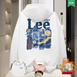 Men's Winter Hoodie, 320 GSM Cotton, Length 28 to 30 Inch, 6 Colours