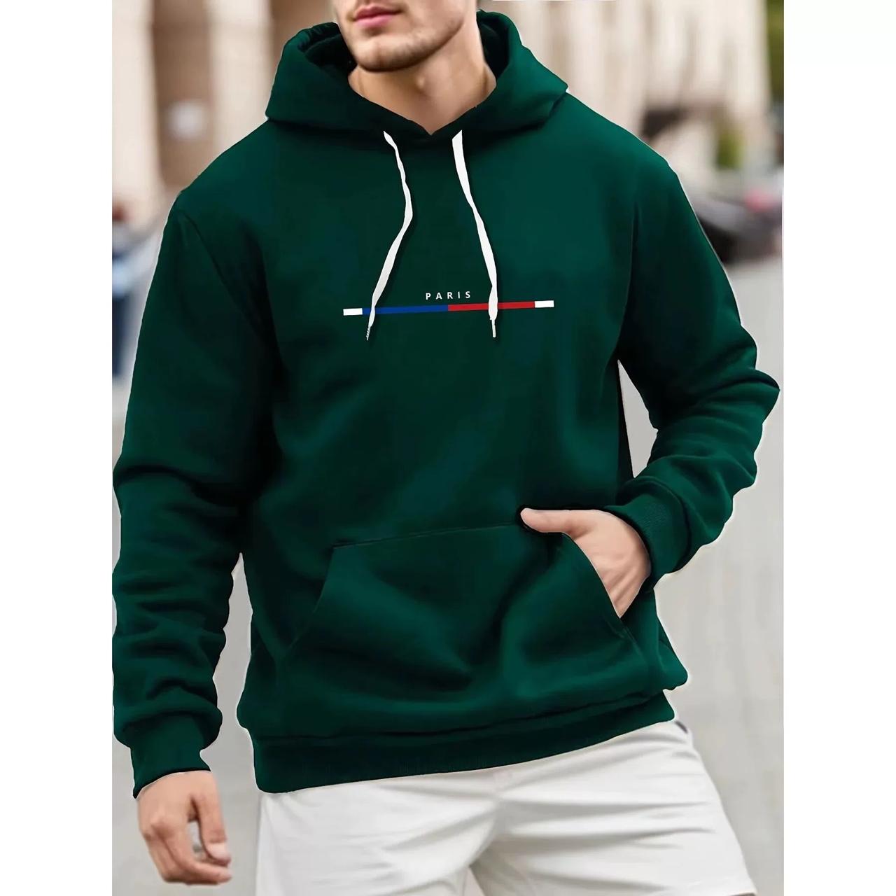 Men's Winter Hoodie, 280 GSM Cotton, Chest 38 to 42 Inch