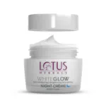 Lotus WhiteGlow স্কিন ব্রাইটেনিং অ্যান্ড নারিশিং নাইট ক্রিম 60 গ্রাম