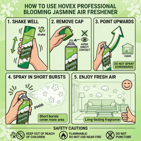 Havex Blooming Jasmine Air Freshener 300ml (UAE)