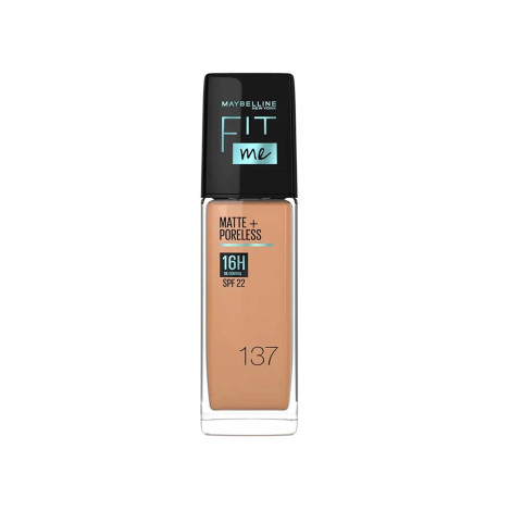 Maybelline Fit Me Matte Poreless ফাউন্ডেশন, শেড 137