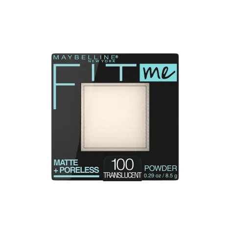 Maybelline Fit Me ম্যাট পোরলেস প্রেসড পাউডার - 100 Translucent