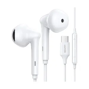 Ugreen EP101 (60700) সাদা ওয়্যারড Type-C ইন-ইয়ার ইয়ারফোন