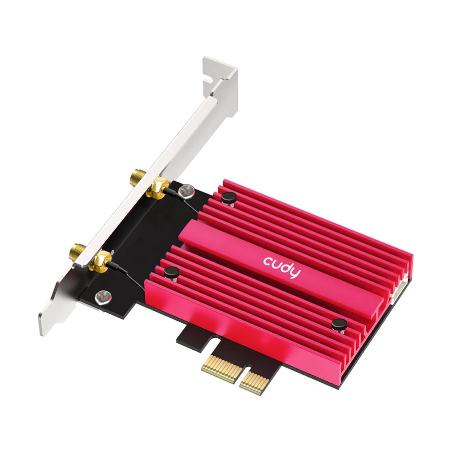 Cudy WE9300S BE9300 Tri-Band Wi-Fi 7 Bluetooth 5.4 PCIe Adapter