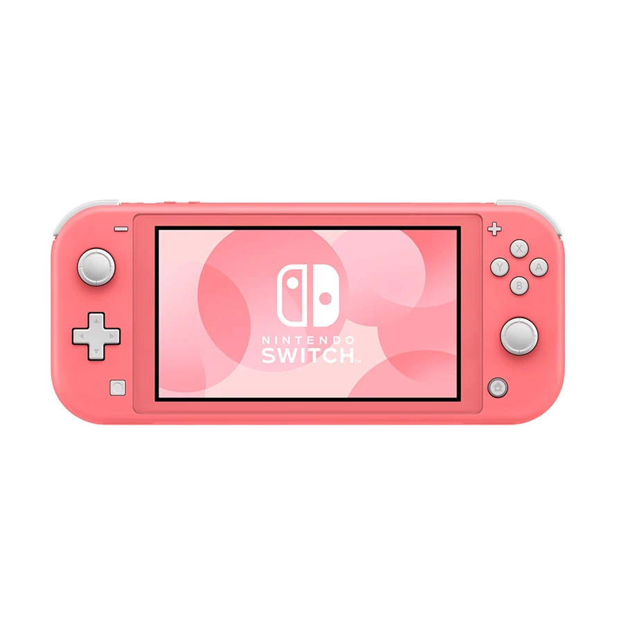 Nintendo Switch Lite Gaming Console with Built-In Controls Coral