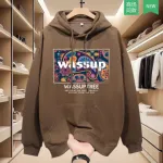 Men's Cotton Full Sleeve Winter Hoodie, 320 GSM, 5 Colours