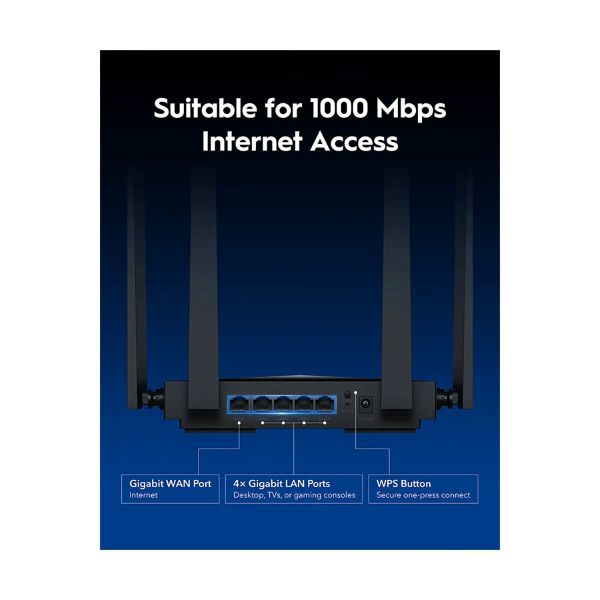 Cudy WR3600 BE3600 এমবিপিএস গিগাবিট ডুয়াল-ব্যান্ড Wi-Fi 7নেটওয়ার্ক রাউটার