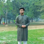 ছেলেদের কটন প্রিন্টেড পাঞ্জাবি