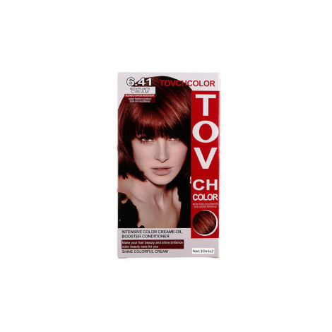 Tovch Hair color 30ml*2 - 6.41 Blonde Copper Iridescent (China)