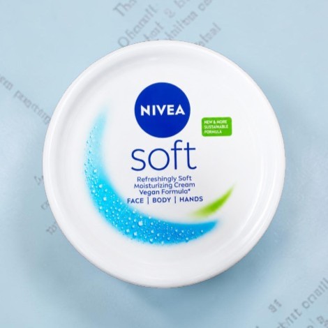 Nivea Refreshingly Soft ময়েশ্চারাইজিং ক্রিম ভিগান ফর্মুলা 300ml