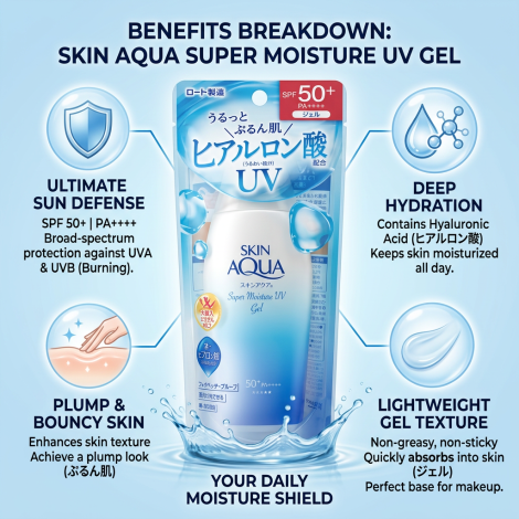 Skin Aqua Super Moisture Uv Gel 110g (Japan)