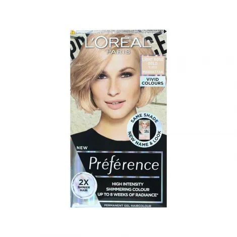 L'Oreal Preference Les Vivids হেয়ার কালার 9.023 লাইট রোজ গোল্ড