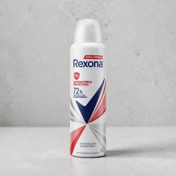 Rexona Antibacterial Protection 72h Antiperspirant Deodorant Spray 150ml (Argentina)