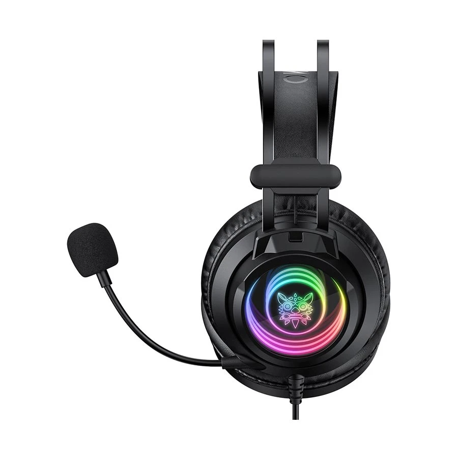Onikuma X80 RGB Wired Black 7.1 Surround Sound Gaming Headphone