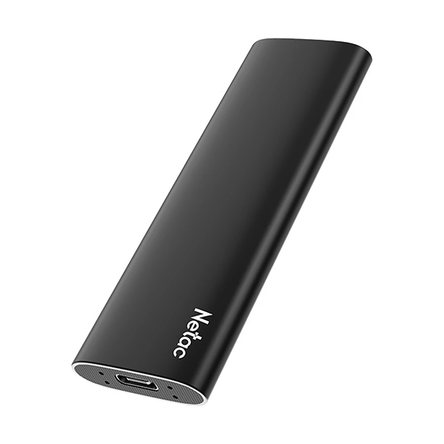 Netac Z Slim 1TB USB 3.2 Gen 2 Type-C Black Portable External SSD