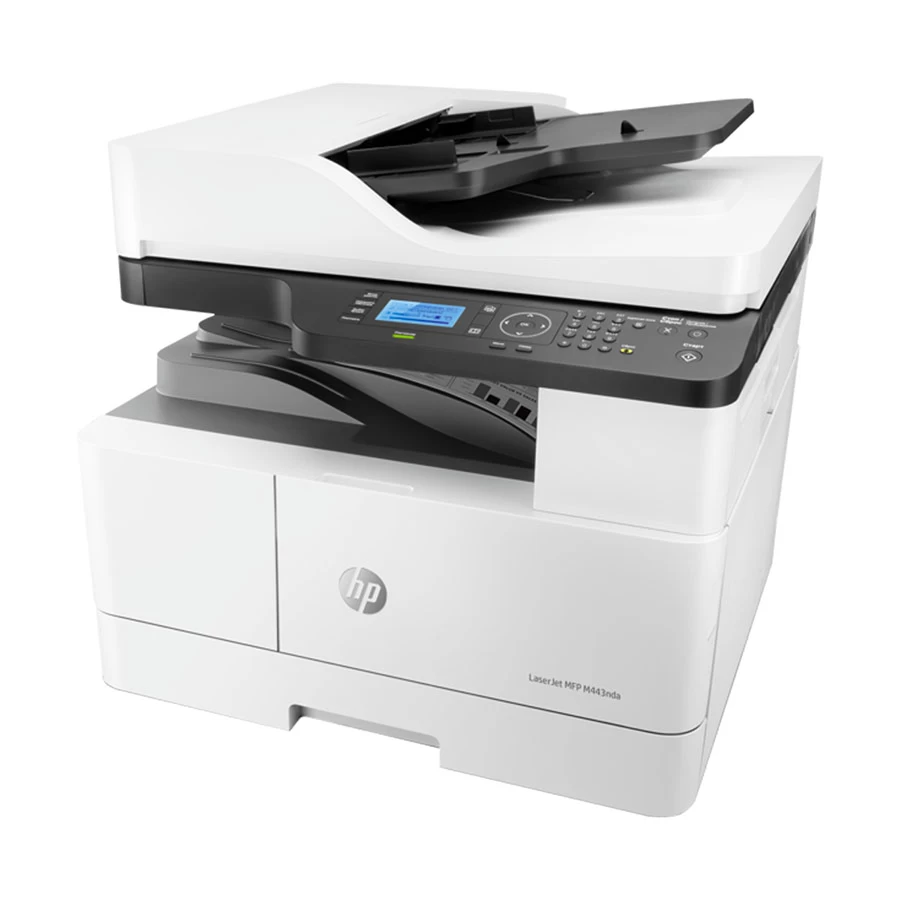 HP LaserJet MFP M443nda A3 Mono Laser Photocopier, 25ppm, Duplex, ADF