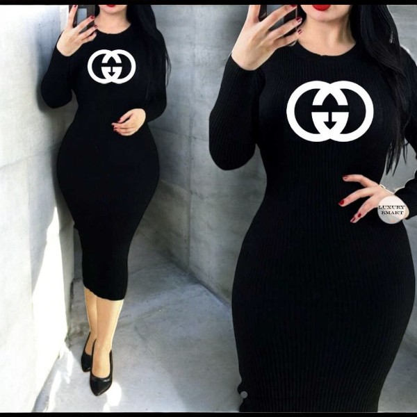 Unique Collection রোল নেক মিডি ড্রেস