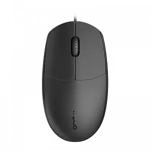 Rapoo N100 ওয়্যার্ড অপটিক্যাল মাউস – কালো