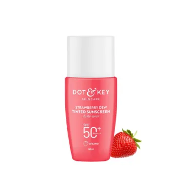 Dot & Key Strawberry Dew টিন্টেড সানস্ক্রিন SPF50+ PA+++ 50ml - 03 Sand