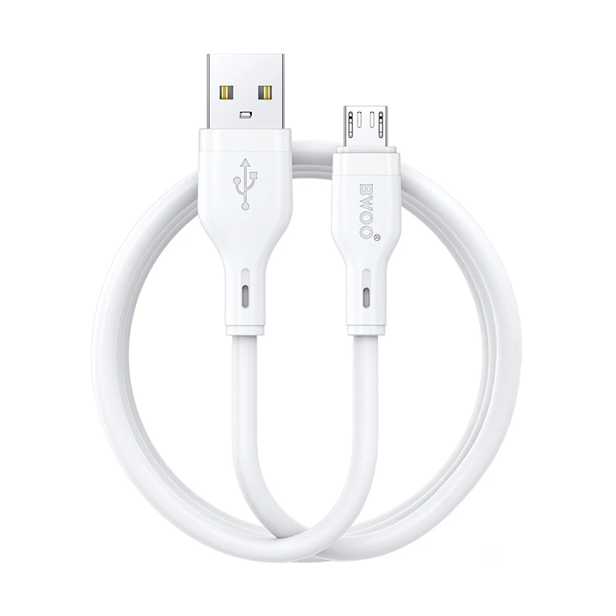 Bwoo BO-X286V USB to Micro USB Charging Cable 1 Meter White