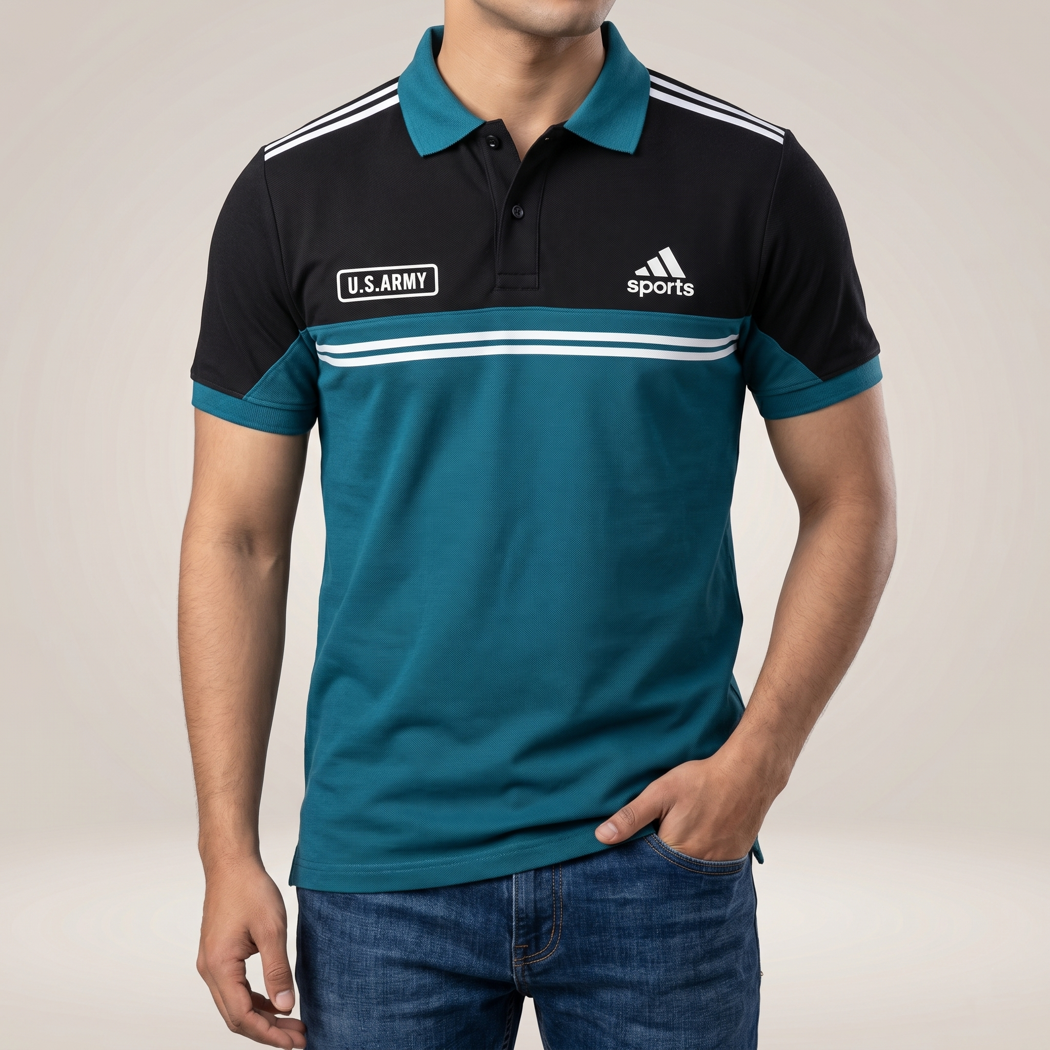 ছেলেদের ক্লাসিক কটন পোলো শার্ট 200 GSM
