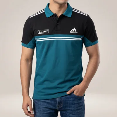 ছেলেদের ক্লাসিক কটন পোলো শার্ট 200 GSM