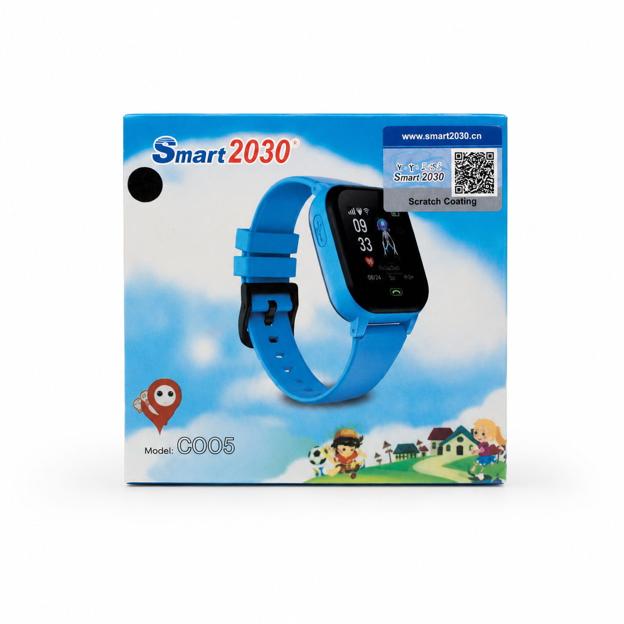 Smartberry 2030 C005 কিডস স্মার্ট ওয়াচ – GPS ট্র্যাকিং, ভিডিও কল, সিম কার্ড, ফ্ল্যাশলাইট ও ক্যামেরা