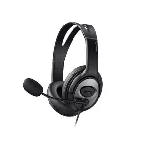 Havit H206d 3.5mm ডাবল প্লাগ মাইকসহ কম্পিউটার হেডসেট