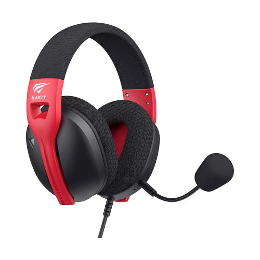 Havit Fuxi-H5d Wired Black & Red Gaming Headphone