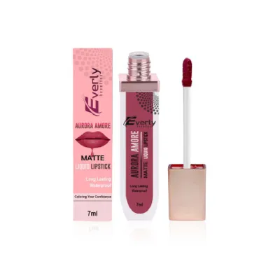 Everly Beauties Aurora ম্যাট লিকুইড লিপস্টিক - Berry Bonanza