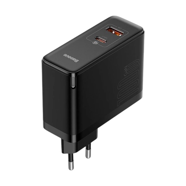 Baseus CCGP090201 GaN5 Pro USB & USB-C 100W EU চার্জার