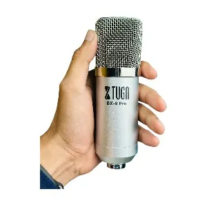 Xtuga BX-9 Pro কনডেন্সার মাইক্রোফোন – সিলভার
